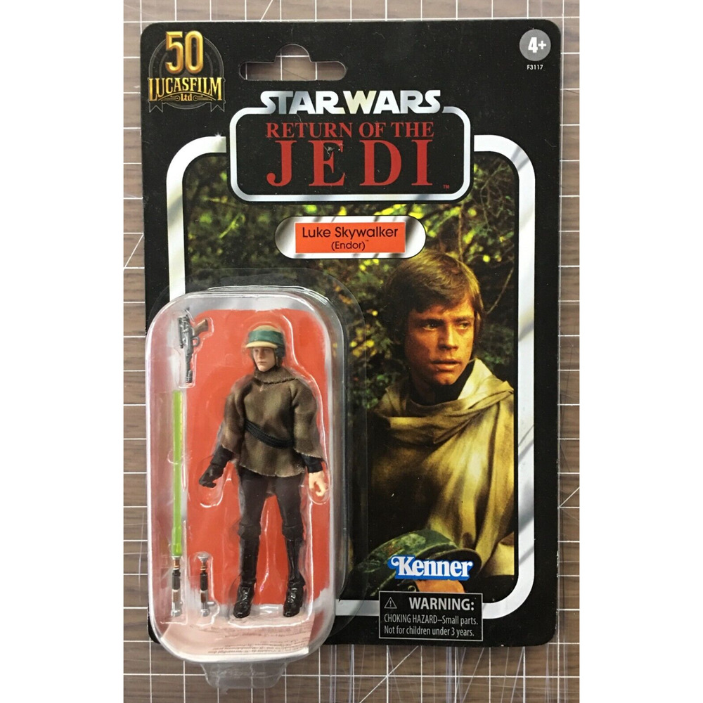 Star Wars Collection Luke Skywalker (Endor) Figure VC198 Lucasfilm 50th - Sealed